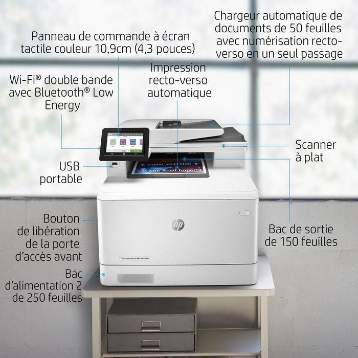 HP Color LaserJet Pro M479fnw Impresora Multifunción Profesional Láser Color con Fax, Red y WiFi para Oficina 17