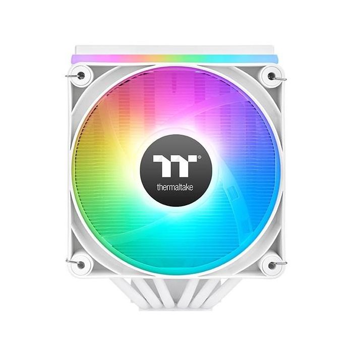 Thermaltake ASTRIA 600 ARGB Air Cooler para CPU, 12cm, 500-1800 RPM, Multi LED, Bajo Ruido 26.8dB, Blanco 1 Thermaltake ASTRIA 600 ARGB Air Cooler para CPU, 12cm, 500-1800 RPM, Multi LED, Bajo Ruido 26.8dB, Blanco 1