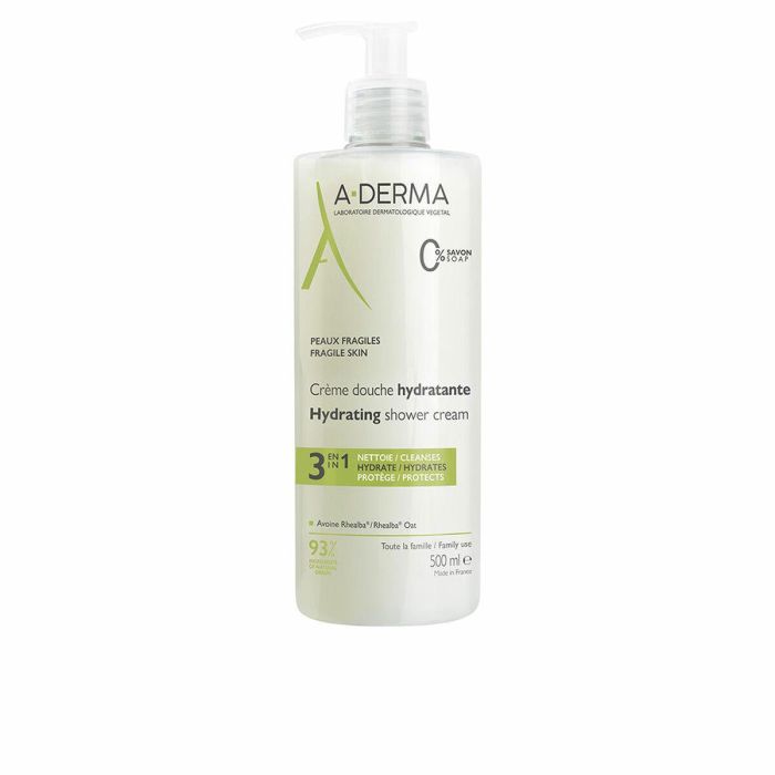 A-Derma Gama Esencial Crema De Ducha Hidratante 500 mL A-Derma Gama Esencial Crema De Ducha Hidratante 500 mL