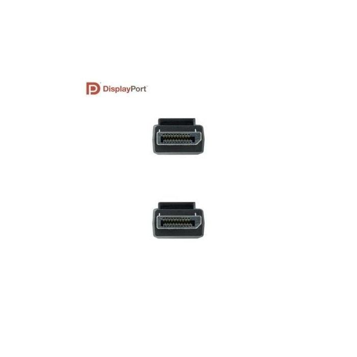 Nanocable 10.15.2501-L150 Cable DisplayPort 1.4 8K@60Hz HDR Macho-Macho 1.5m Negro Certificado VESA, Conectores con Bloqueo 2 Nanocable 10.15.2501-L150 Cable DisplayPort 1.4 8K@60Hz HDR Macho-Macho 1.5m Negro Certificado VESA, Conectores con Bloqueo 2
