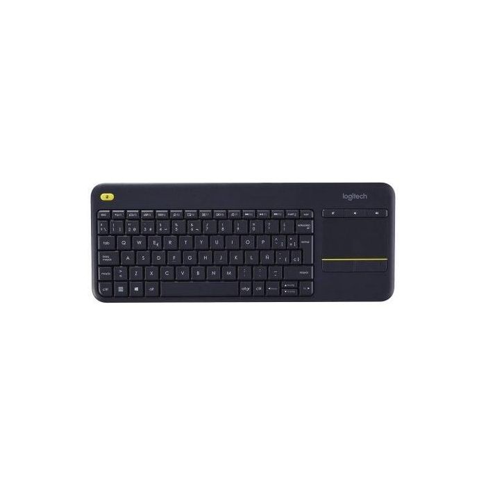 Teclado con Touchpad Logitech K400 Plus Negro 1 Teclado con Touchpad Logitech K400 Plus Negro 1