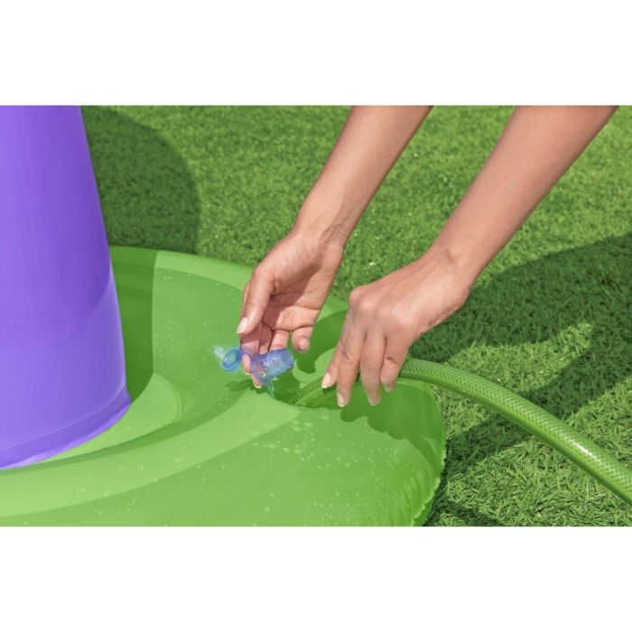 Bestway Aspersor Hinchable Jumbo Monstruo 244x84x198 cm +2 Años Jardin 52640 2