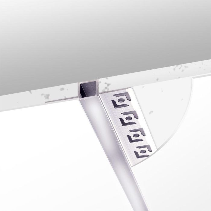Perfíl de Aluminio para Empotrar Escayola/Pladur Tira Led 9mm - 1M 6 Perfíl de Aluminio para Empotrar Escayola/Pladur Tira Led 9mm - 1M 6