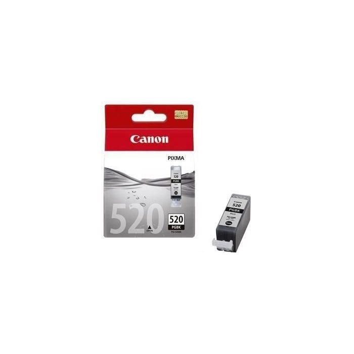 Canon PGI-520BK - Pack 2 Cartuchos Tinta Negro - Capacidad Estándar para Impresora - Blíster con Alarma Canon PGI-520BK - Pack 2 Cartuchos Tinta Negro - Capacidad Estándar para Impresora - Blíster con Alarma