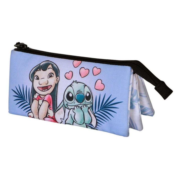 Karactermania Estuche Portatodo Triple Lilo y Stitch Couple 23x8x11 cm 2 Karactermania Estuche Portatodo Triple Lilo y Stitch Couple 23x8x11 cm 2