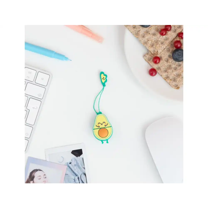 Mr.Wonderful Pendrive USB 32 GB Llavero con Forma de Aguacate, Memoria Flash, Incluye Adaptador USB-C, Compatible con Windows, MacOS, Linux 7