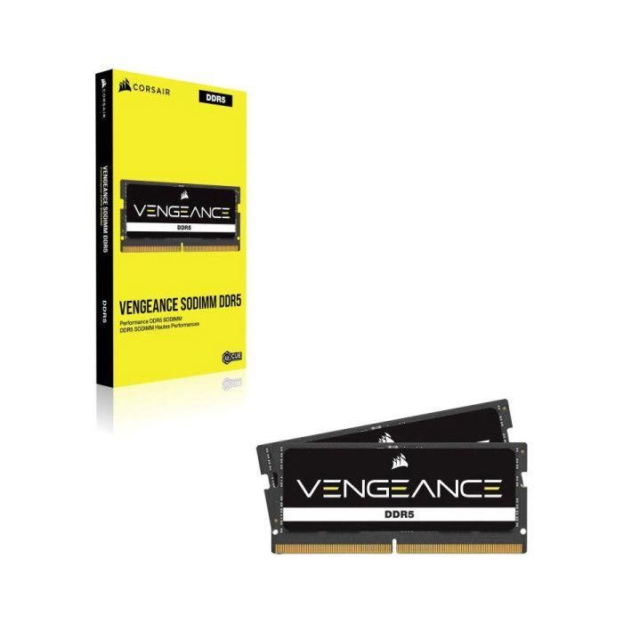 Corsair COR1716340408027 Memoria RAM SO-DIMM Vengeance 16 GB 5200 MHz CL44 3 Corsair COR1716340408027 Memoria RAM SO-DIMM Vengeance 16 GB 5200 MHz CL44 3
