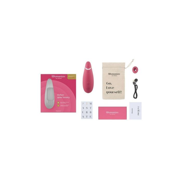 Vibrador Womanizer WOM163-RASPBERRY Burdeos 7