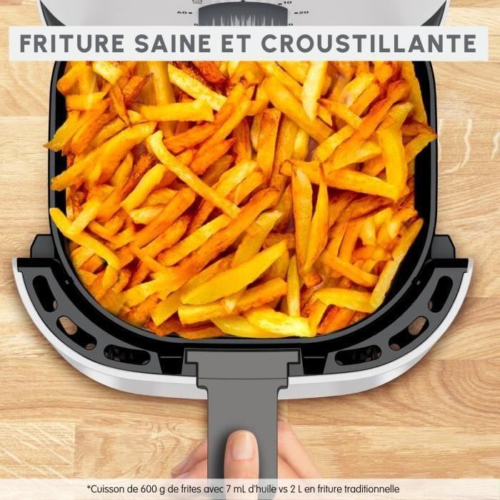 MOULINEX Freidora sin Aceites Esenciales Easy Fry, 3,5 L de Capacidad, Freidora de Aire Compacta, Versátil, Eficiente Energéticamente EZ130A20 3