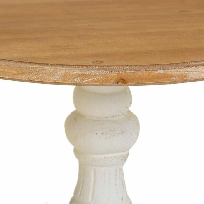 Mesa de Centro Alexandra House Living Blanco Madera de abeto Madera MDF 66 x 81 x 66 cm 2 Mesa de Centro Alexandra House Living Blanco Madera de abeto Madera MDF 66 x 81 x 66 cm 2