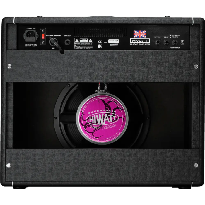 HIWATT Leeds Amplificador Guitarra Combo 1X12" 50W Transistores 2