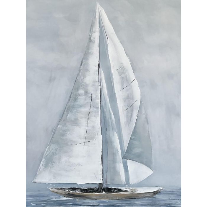 Cuadro Mediterraneo DKD Home Decor Turquesa Blanco 4.5 x 160 x 80 cm (2 Unidades) 3