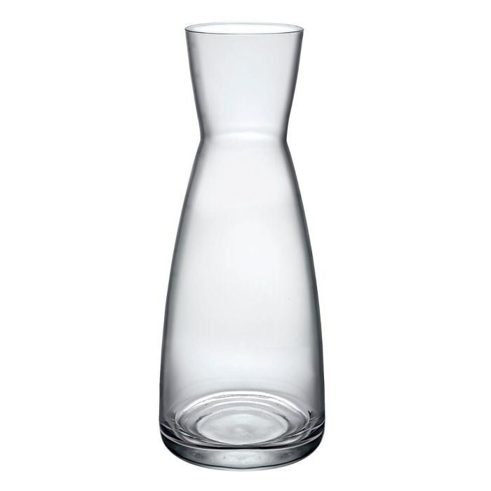 Bormioli Rocco Ypsilon Botella de Vidrio Transparente 1 L Pack 6 Unidades Apto Lavavajillas Fabricado en Italia