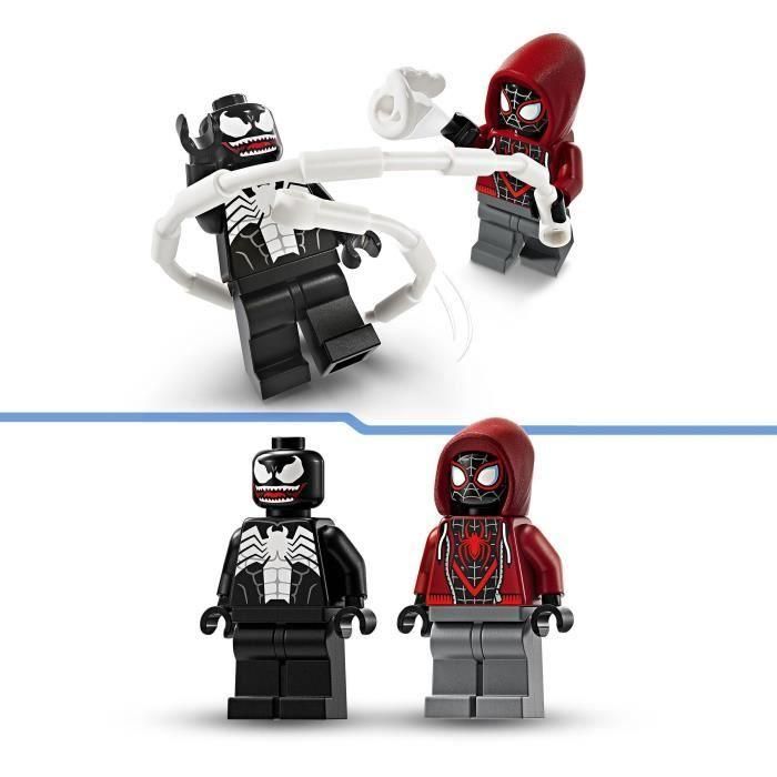 LEGO 76276 Marvel Armadura robótica de Venom contra Miles Morales, juguete de construcción con minifiguras 3 LEGO 76276 Marvel Armadura robótica de Venom contra Miles Morales, juguete de construcción con minifiguras 3