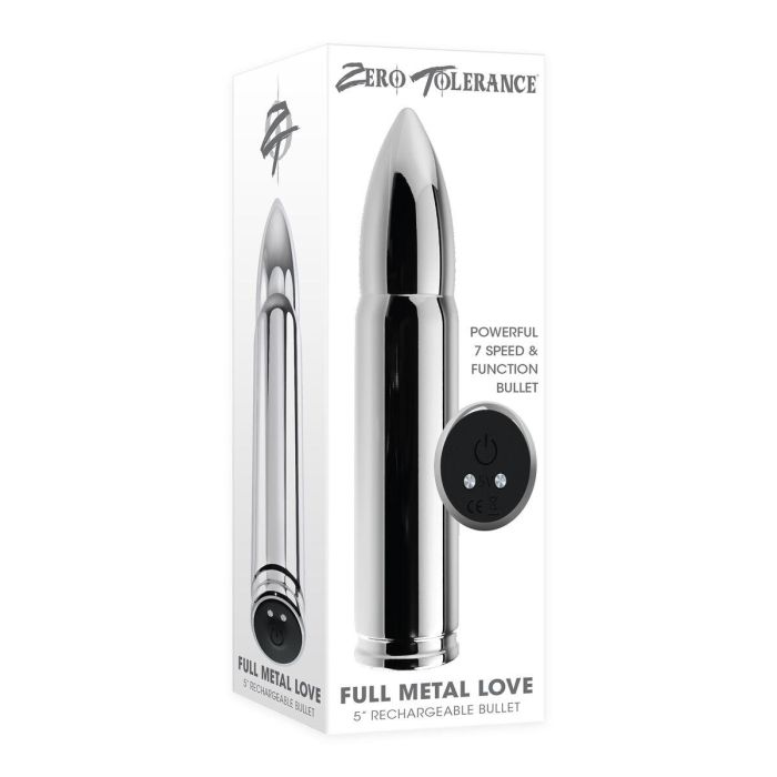 Bala Vibradora Zero Tolerance Zero Tolerance Plateado 2