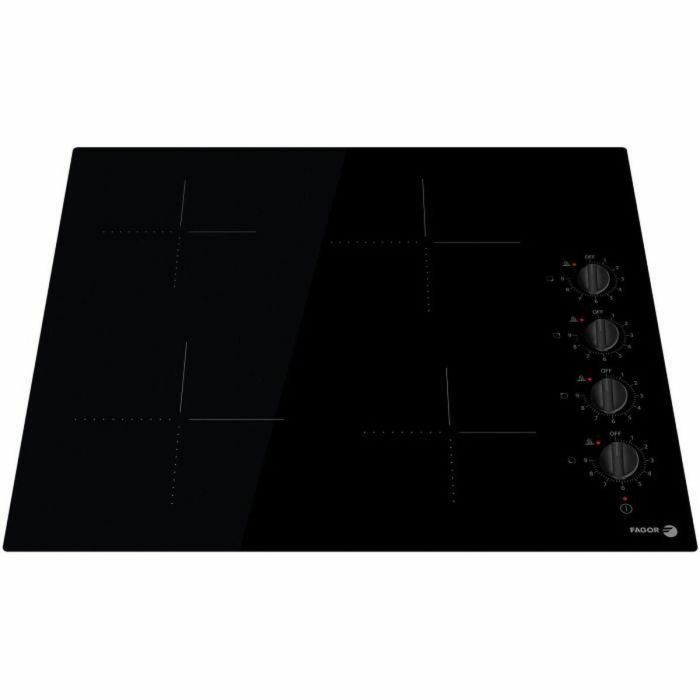 Fagor Placa Vitrocerámica FAVM3540 4 Fuegos Negro 56 cm x 49 cm 2 Fagor Placa Vitrocerámica FAVM3540 4 Fuegos Negro 56 cm x 49 cm 2