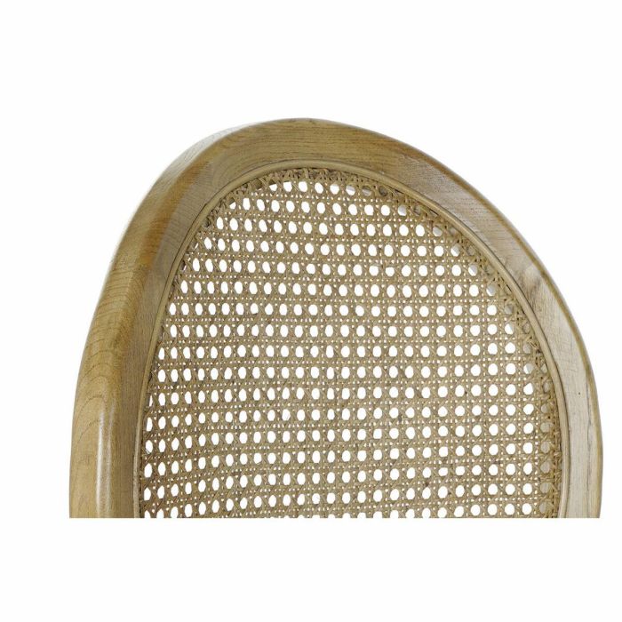 Silla de Comedor DKD Home Decor Ratán Madera de olmo 45 x 42 x 92 cm 3 Silla de Comedor DKD Home Decor Ratán Madera de olmo 45 x 42 x 92 cm 3