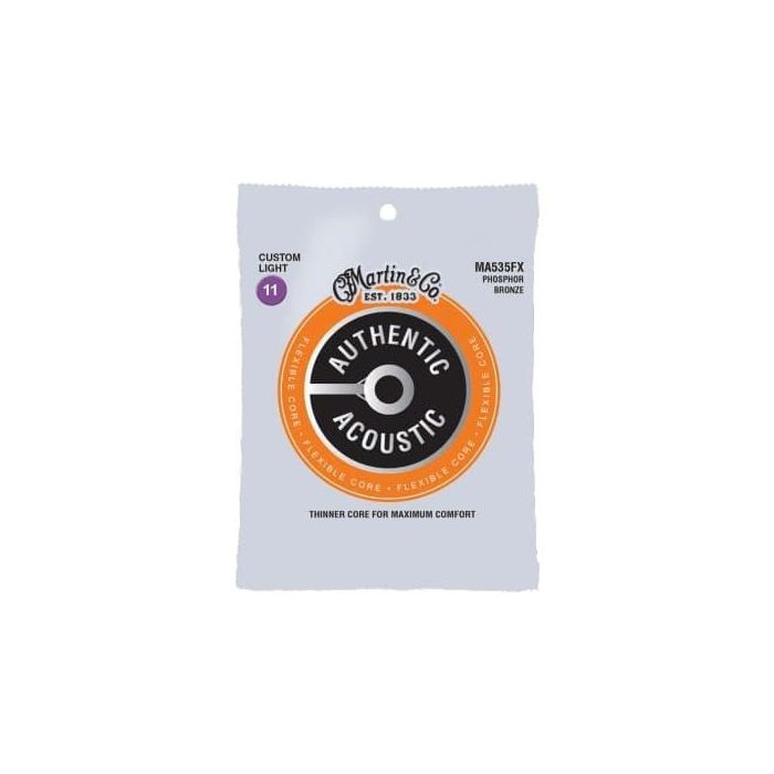 Juego Acústica Authentic Sp Flexible Phosphor/Bz 92/8 Light 11-52
