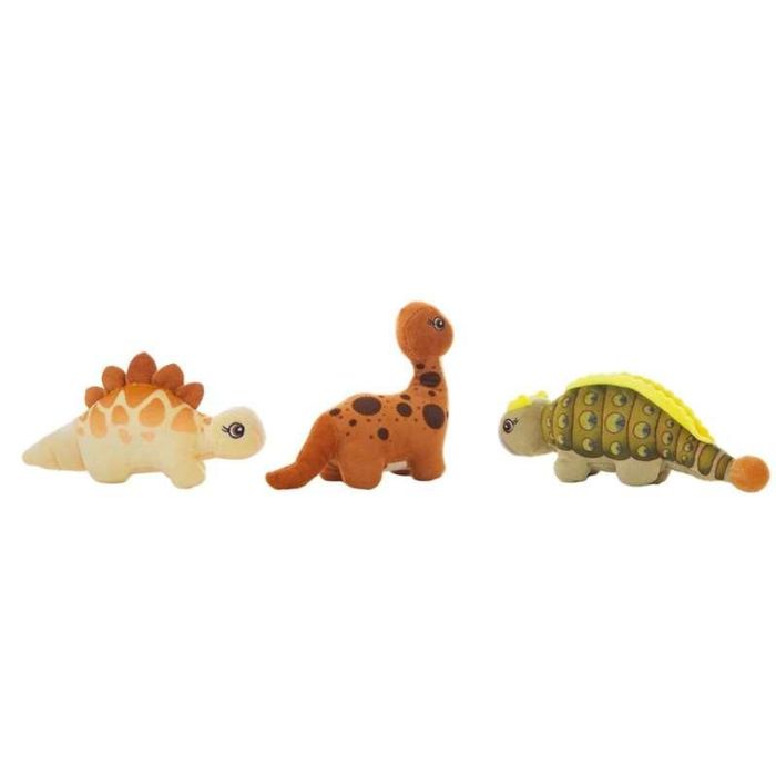 Creaciones Llopis Peluches Dinosaurios de 16 cm, Material Poliéster 2 Creaciones Llopis Peluches Dinosaurios de 16 cm, Material Poliéster 2