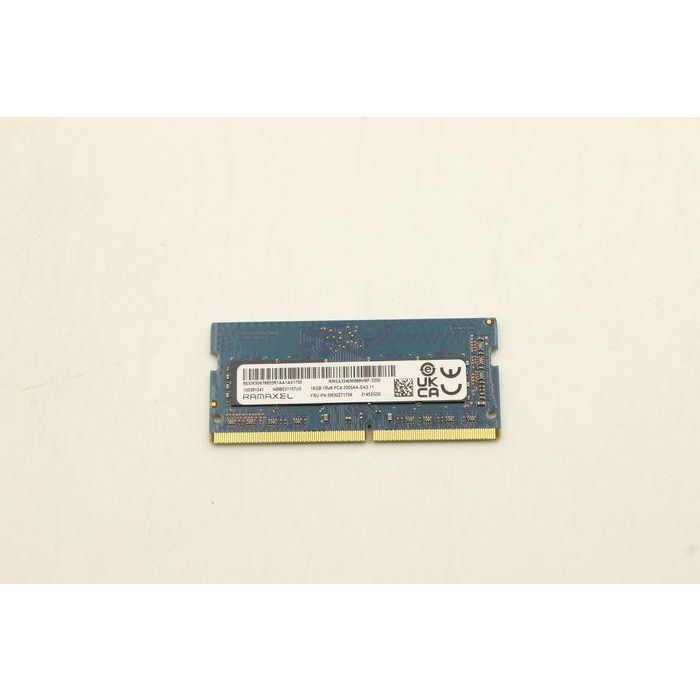 Lenovo 16GB DDR4 SODIMM module, 3200MHz speed, 1.2V voltage, dual rank x8 configuration, compatible with Lenovo systems. Lenovo 16GB DDR4 SODIMM module, 3200MHz speed, 1.2V voltage, dual rank x8 configuration, compatible with Lenovo systems.
