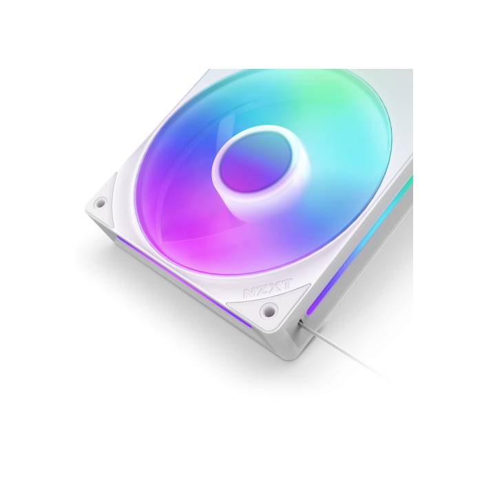 NZXT RF-U24HF-W1 Sistema de Refrigeración para Ordenador Ventilador Blanco