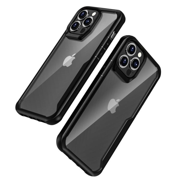 Muvit Funda Shockproof 2M para Apple iPhone - Protección contra caídas, 100% reciclado 1 Muvit Funda Shockproof 2M para Apple iPhone - Protección contra caídas, 100% reciclado 1