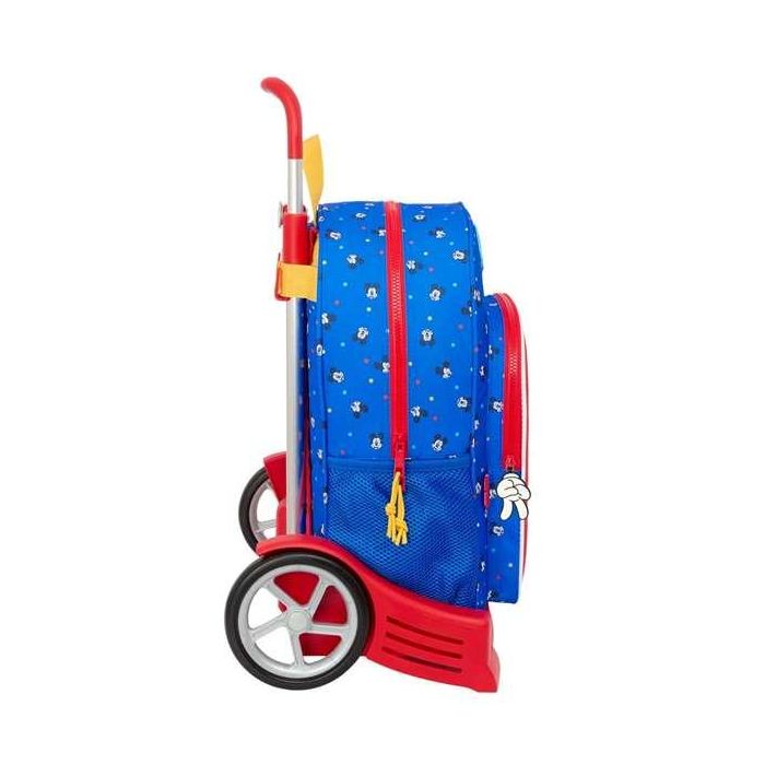 Mochila Escolar con Ruedas Mickey Mouse Clubhouse Good day Azul 33 x 42 x 14 cm 2 Mochila Escolar con Ruedas Mickey Mouse Clubhouse Good day Azul 33 x 42 x 14 cm 2