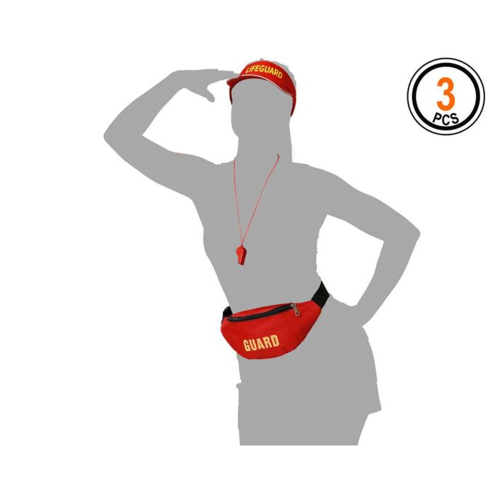 Disfraz para Adultos Socorrista Playa 4