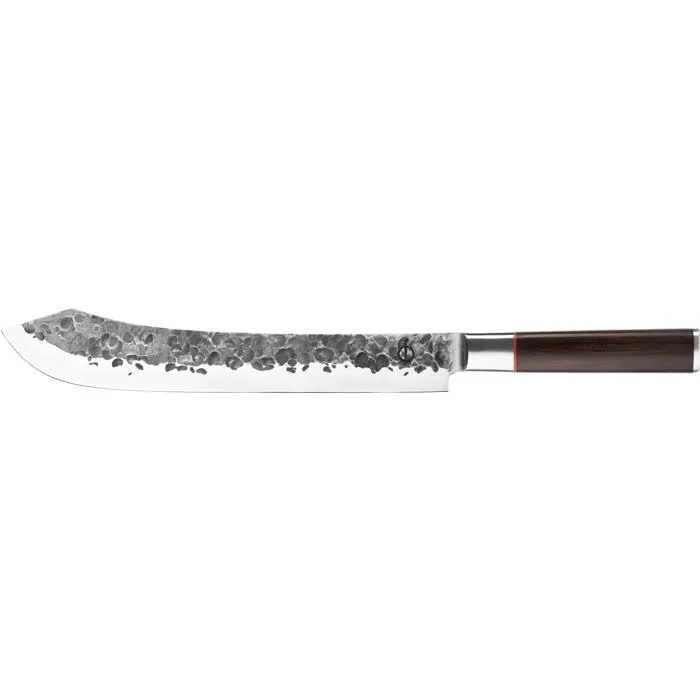 Forged Cuchillo de carnicero FOR8720039623583 - Acero japonés 440C, Mango de madera de Dalbergia, L 25,5 cm 2