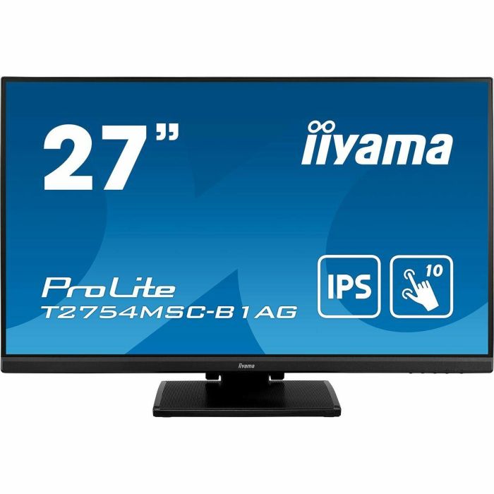 iiyama ProLite T2754MSC-B1AG monitor pantalla táctil 68,6 cm (27") 1920 x 1080 Pixeles Multi-touch Multi-usuario Negro