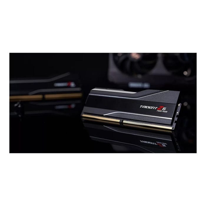 G.Skill Trident Z5 Neo RGB F5-6000J3238F16GX2-TZ5NR Memoria RAM DDR5 32GB (2x16GB) 6000MHz CL32 con Disipador Negro G.Skill Trident Z5 Neo RGB F5-6000J3238F16GX2-TZ5NR Memoria RAM DDR5 32GB (2x16GB) 6000MHz CL32 con Disipador Negro