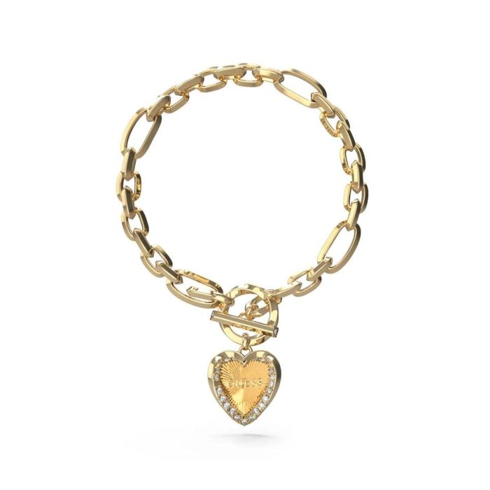 Pulsera Mujer Guess JUBB04599JWYGS 22 cm Plateado
