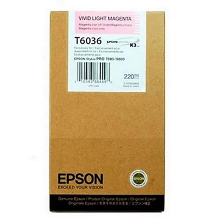 Epson GF Stylus Pro 7880/9880 Cartucho Magenta Claro Vivo Epson GF Stylus Pro 7880/9880 Cartucho Magenta Claro Vivo
