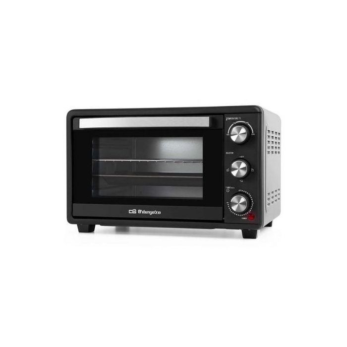 Horno de Sobremesa Orbegozo HO 255/ 1500W/ Capacidad 25L/ Negro 0 Horno de Sobremesa Orbegozo HO 255/ 1500W/ Capacidad 25L/ Negro 0
