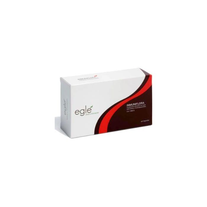 EGLE Inmuniflora 60 Cápsulas - Probióticos para el Normal Funcionamiento del Sistema Inmunitario con Bifidobacterium y Lactobacillus