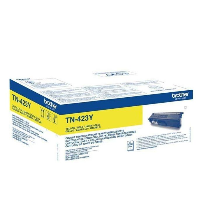 Tóner Original Brother HLL8260CDW HLL8360CDW HLL9310CDW TN423Y Amarillo (4 Unidades) 1 Tóner Original Brother HLL8260CDW HLL8360CDW HLL9310CDW TN423Y Amarillo (4 Unidades) 1
