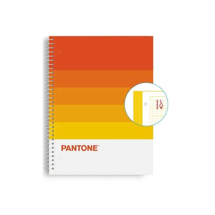 Bloc Escolofi Notebook Pantone Speaks A4 80H Cuadric.5X5 90G Warmth (Set de 5)