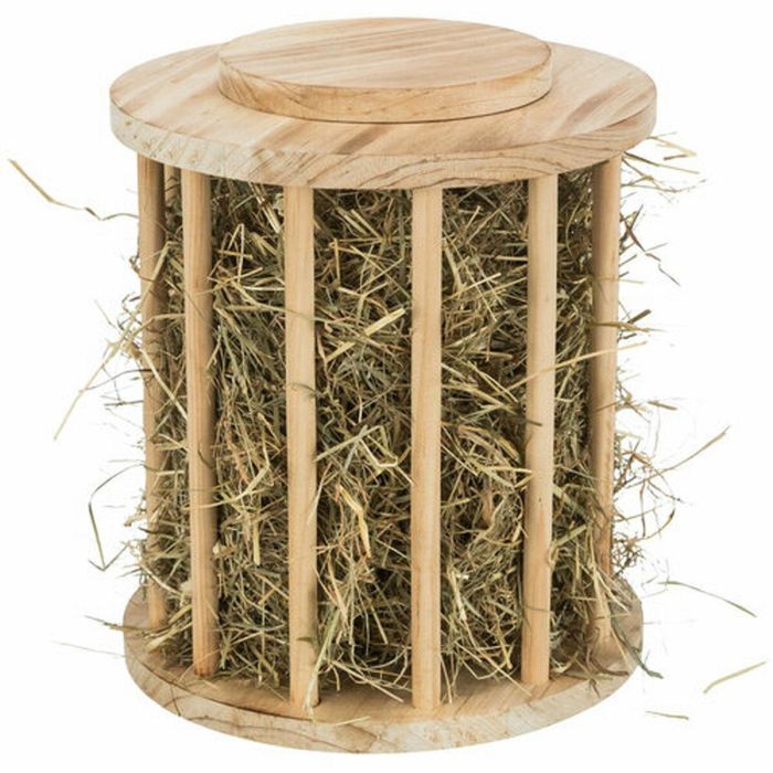 Juguete para Roedores Trixie Madera Ø 20 × 23 CM Marrón 5 Juguete para Roedores Trixie Madera Ø 20 × 23 CM Marrón 5