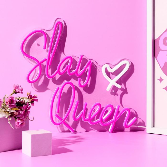 Deco Neón Led Usb Slay Queen The Concept Factory 3
