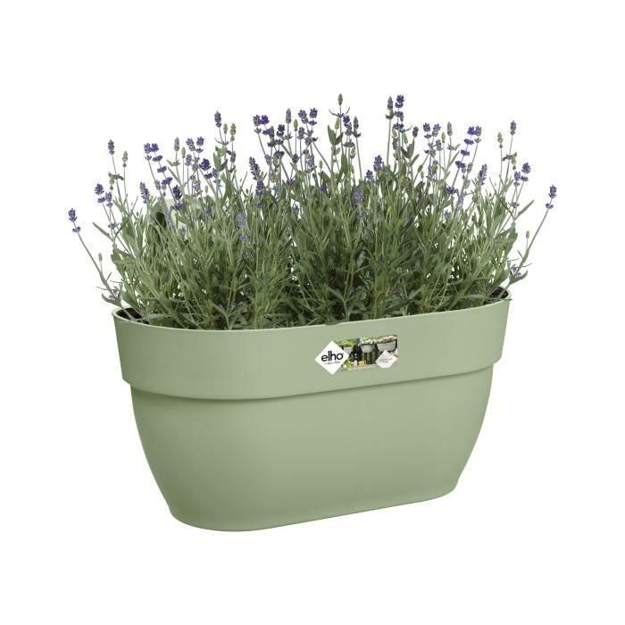 ELHO - Maceta - Vibia Campana Easy Hanger Medium - Verde pistacho - Balcón exterior - L 24,1 x P 36 x H 26,5 cm 2 ELHO - Maceta - Vibia Campana Easy Hanger Medium - Verde pistacho - Balcón exterior - L 24,1 x P 36 x H 26,5 cm 2