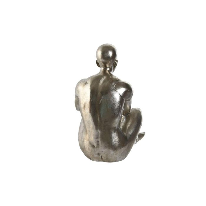 Figura Moderno DKD Home Decor Plateado Dorado 13.5 x 22 x 19 cm (2 Unidades) 1 Figura Moderno DKD Home Decor Plateado Dorado 13.5 x 22 x 19 cm (2 Unidades) 1