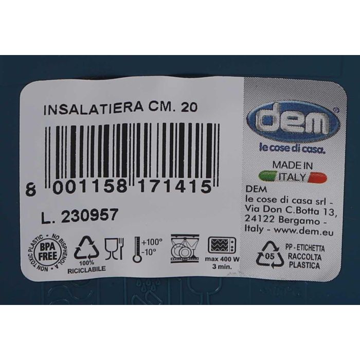 Bol Inside 20 cm 1500Cc - Dem (16 Unidades) 5 Bol Inside 20 cm 1500Cc - Dem (16 Unidades) 5