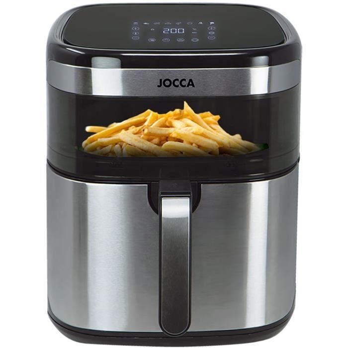 Freidora de aire caliente - JOCCA - 2385 - 10L - Con ventana - 30,5x43,5x36,4 cm Freidora de aire caliente - JOCCA - 2385 - 10L - Con ventana - 30,5x43,5x36,4 cm