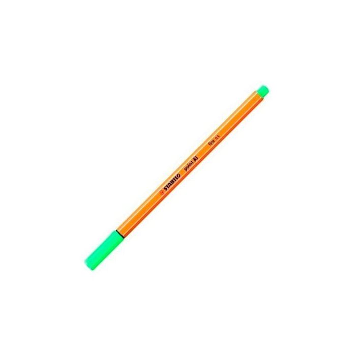 Stabilo Rotulador Point 88 Verde Hielo Caja 10 Unidades