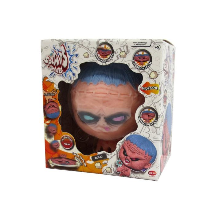 Bizak Splats Head 64354020 Figura Elástica y Moldeable, 11 cm, 1 Unidad Aleatoria para Juegos Sensoriales y Alivio del Estrés 6