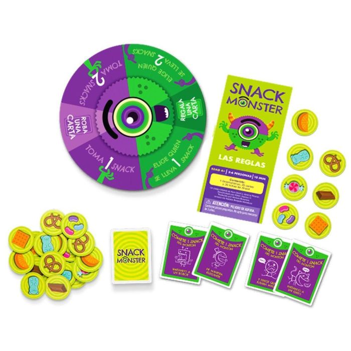 Exploding Kittens Juego Mesa Snack Monster EKISNMO01ES 1 Exploding Kittens Juego Mesa Snack Monster EKISNMO01ES 1