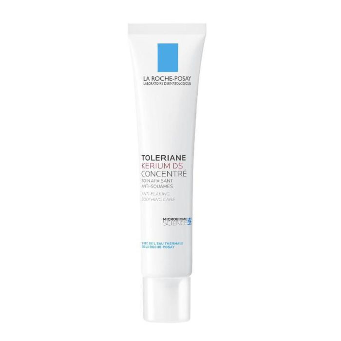 La Roche Posay Kerium DS Crema Facial Calmante para Pieles con Dermatitis Seborreica, Antirojeces, Antidescamación y Regulación de Sebo, 40 ml