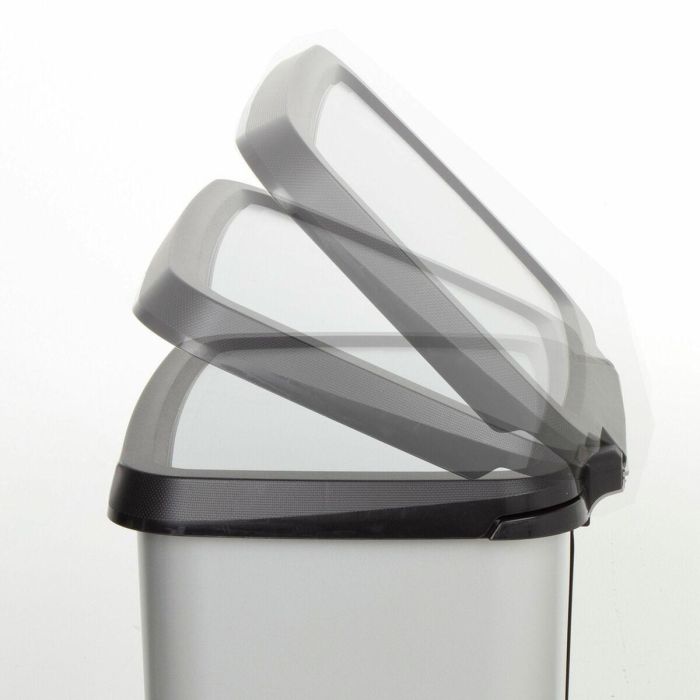 Cubo de basura Curver Gris Plástico 25 L (5 Unidades) 1 Cubo de basura Curver Gris Plástico 25 L (5 Unidades) 1