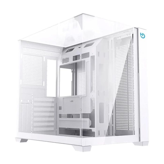 Hiditec SKY Torre PC Gaming ATX Micro ATX ITX Plata Transparente con Ventana Lateral Cristal Templado e Iluminación Multi 0 Hiditec SKY Torre PC Gaming ATX Micro ATX ITX Plata Transparente con Ventana Lateral Cristal Templado e Iluminación Multi 0