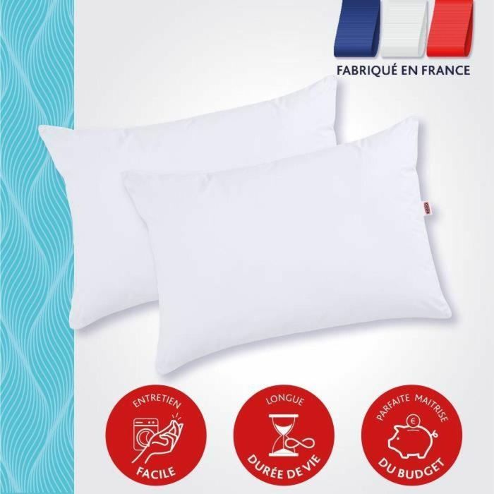 Dodo DOD3307419656673 Juego de 2 Almohadas Trendy 50x70 cm 100% Poliéster 2 Dodo DOD3307419656673 Juego de 2 Almohadas Trendy 50x70 cm 100% Poliéster 2